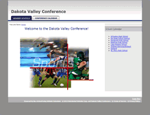 Tablet Screenshot of dakotavalleyconference.org